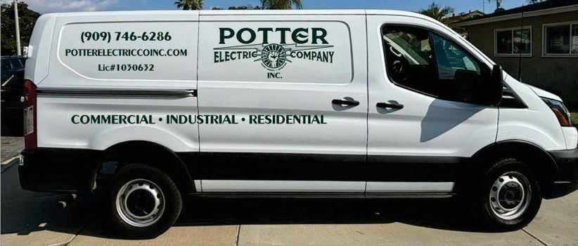 Potter Electric Service Van